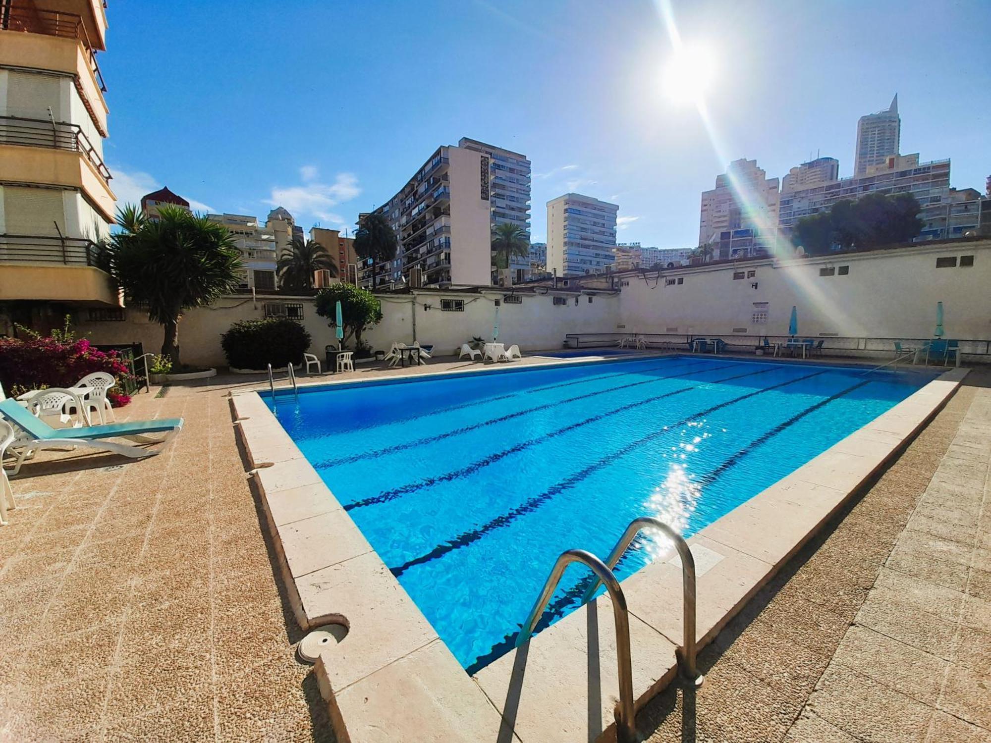 Apartment Sea View In Rincon De Loix- Free Parking, Pool, Wi-Fi, New Air Conditioning Бенідорм Екстер'єр фото